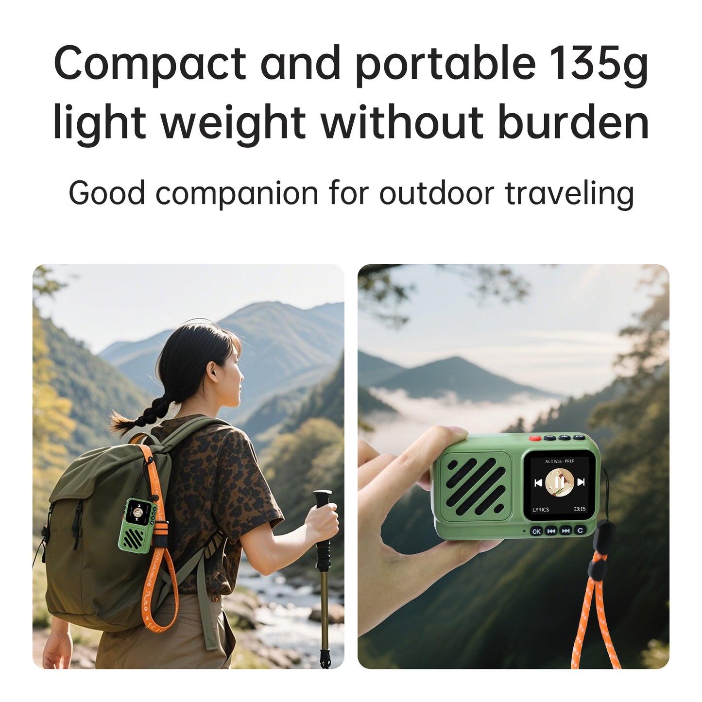 Choyong Voyager Bluetooth Speaker Internet Radio Global Version with WIFI/4G,World Radio Station,BT5.3, Electronics for Home/Travel/Outdoor mini Portable Speaker