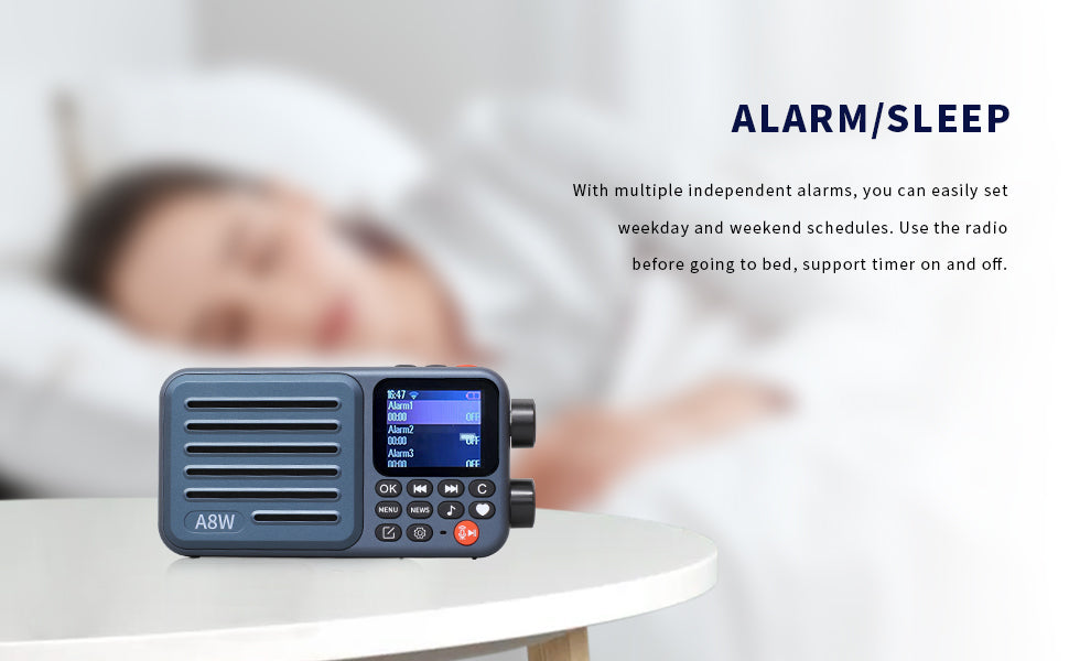 ChoYong A8W prend en charge la radio Internet FM/Micro SD/40K+ Version mondiale (prend en charge les pays européens)